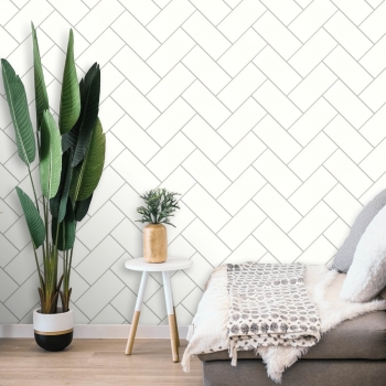 Piso Cerâmico Blanc Brilho | 12,5 x 26